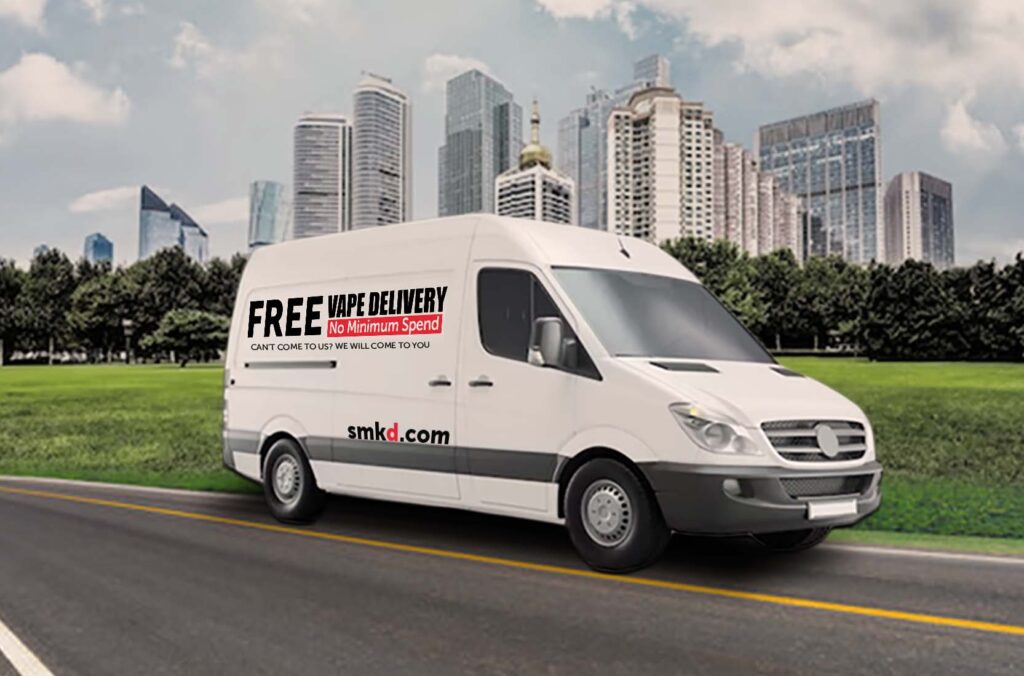 SMKD Delivery Van On The Road