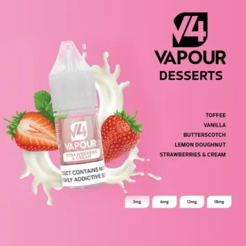 V4 Vapour 10ml eLiquid Desserts