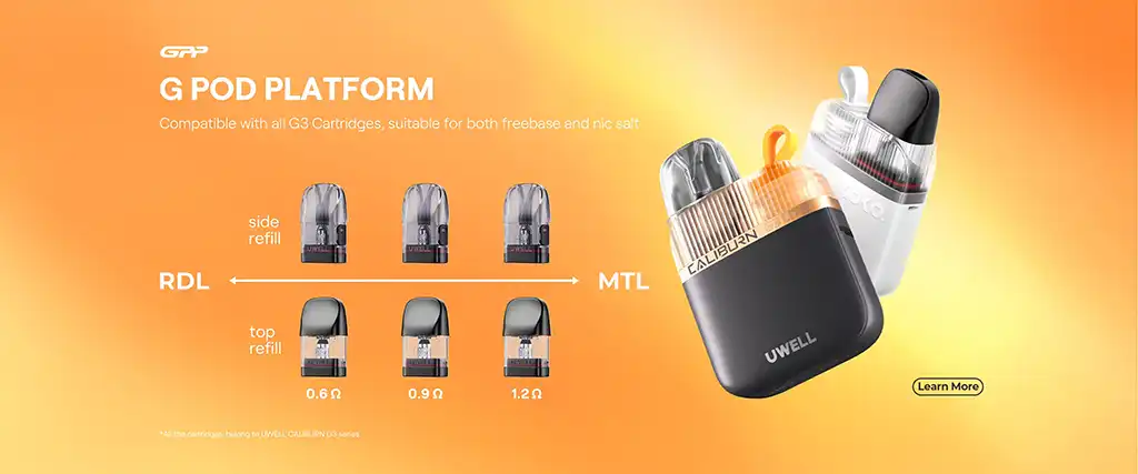 G3 Pod Platform resistance chart