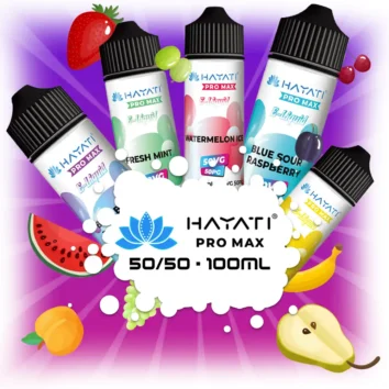 Hayati Pro Max 50VG 50PG Vape Juice