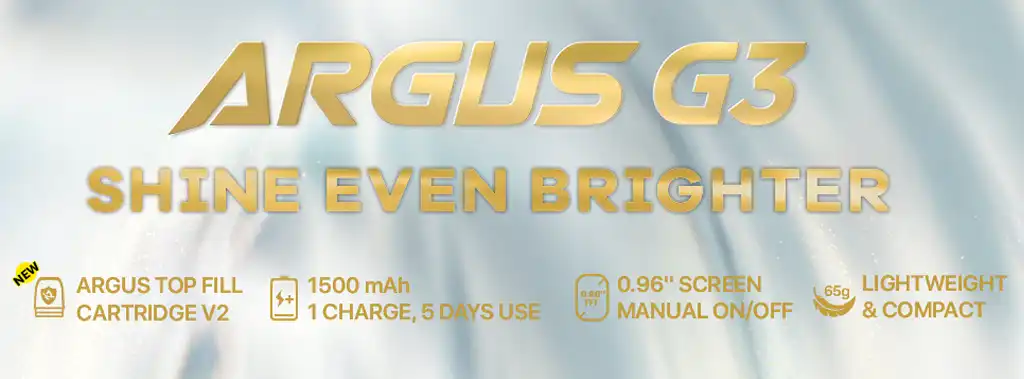 Voopoo Argus G3 Pod Vape Kit Key Features