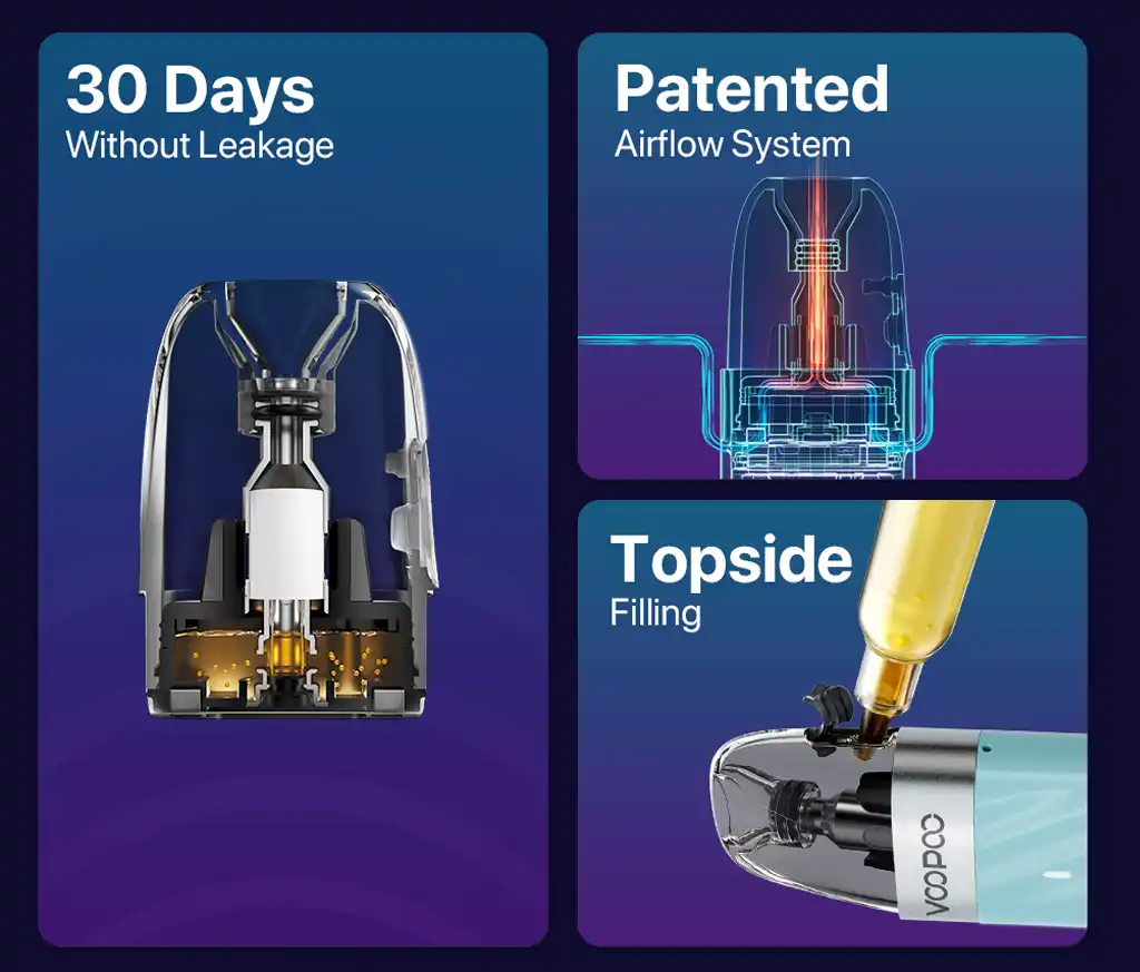 Voopoo Argus Z2 Vape Pod Kit Features