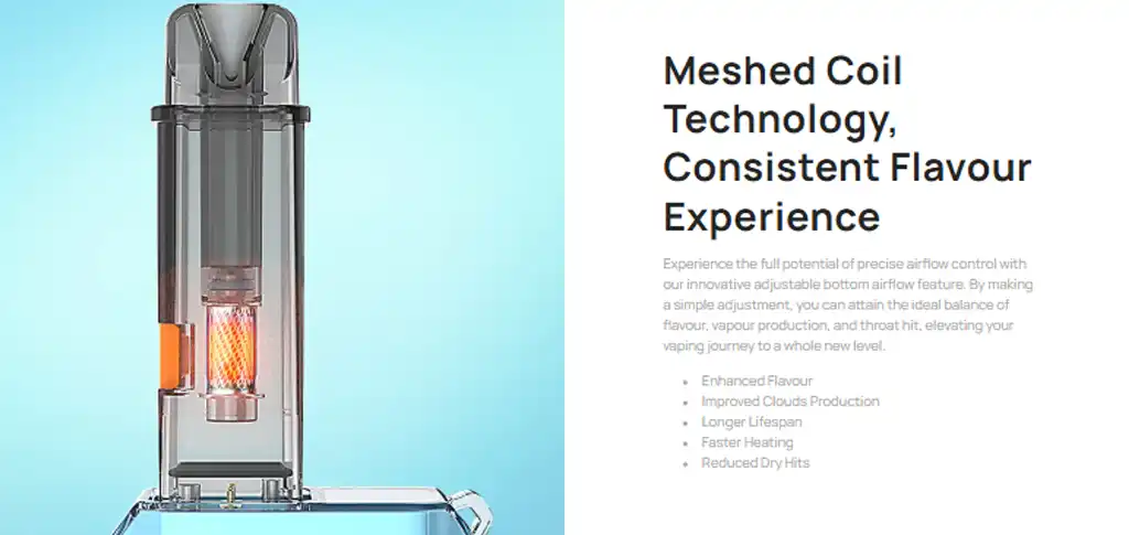 Aspire Gotek X II mesh coil