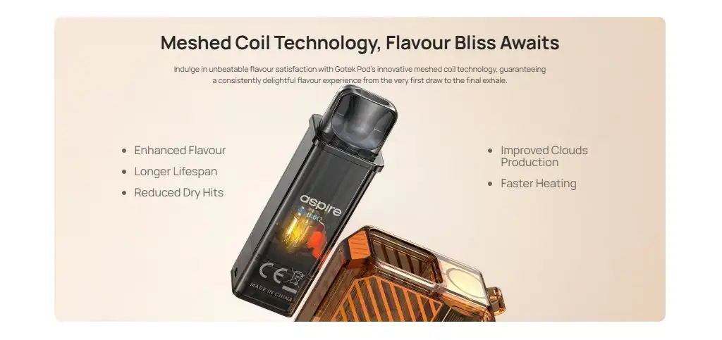 Aspire GOTEK III Mesh Coil