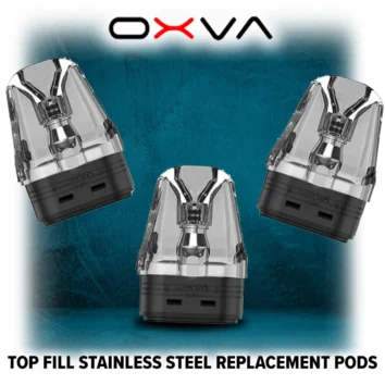 OXVA Top Fill Stainless Steel Replacement Pods