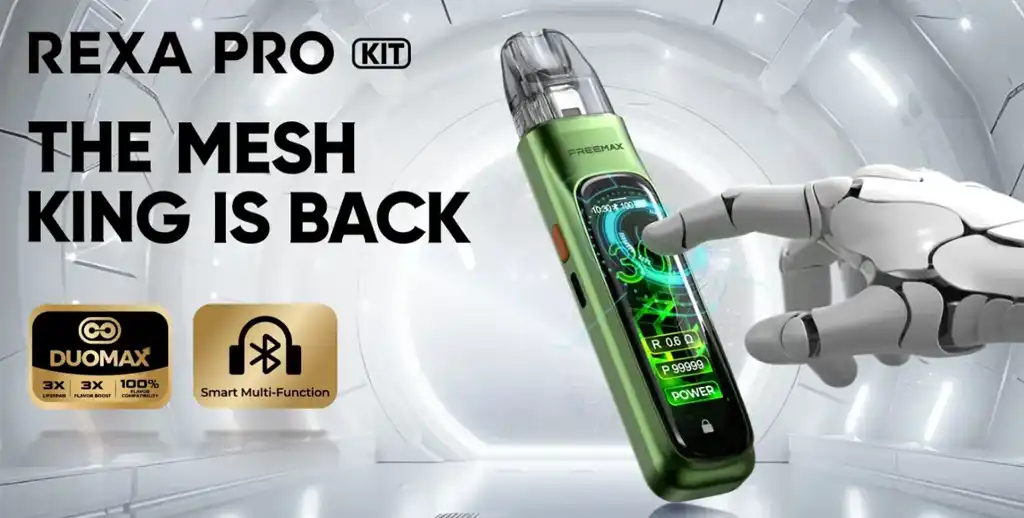Freemax Rexa Pro Pod Kit Bluetooth Function