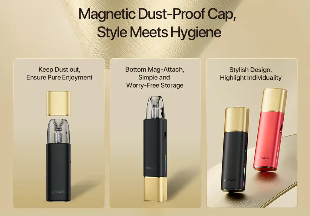 Voopoo Argus KLYC Pod Kit Magnetic Dust Proof Cap copy